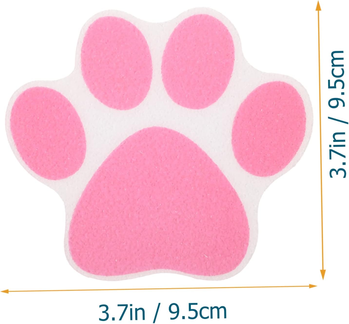 Cabilock Non-Slip Paw Decals for Bathtub and Shower
