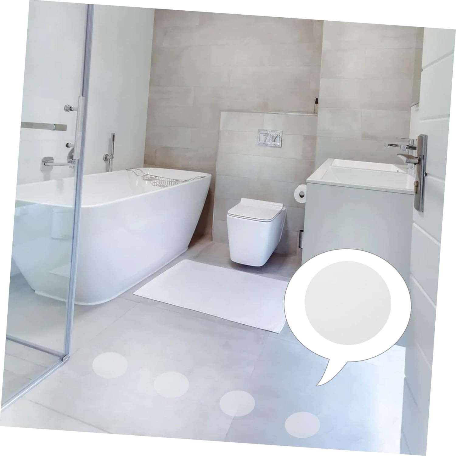Non-Slip Bathtub Floor Stickers for Safety in Bathrooms