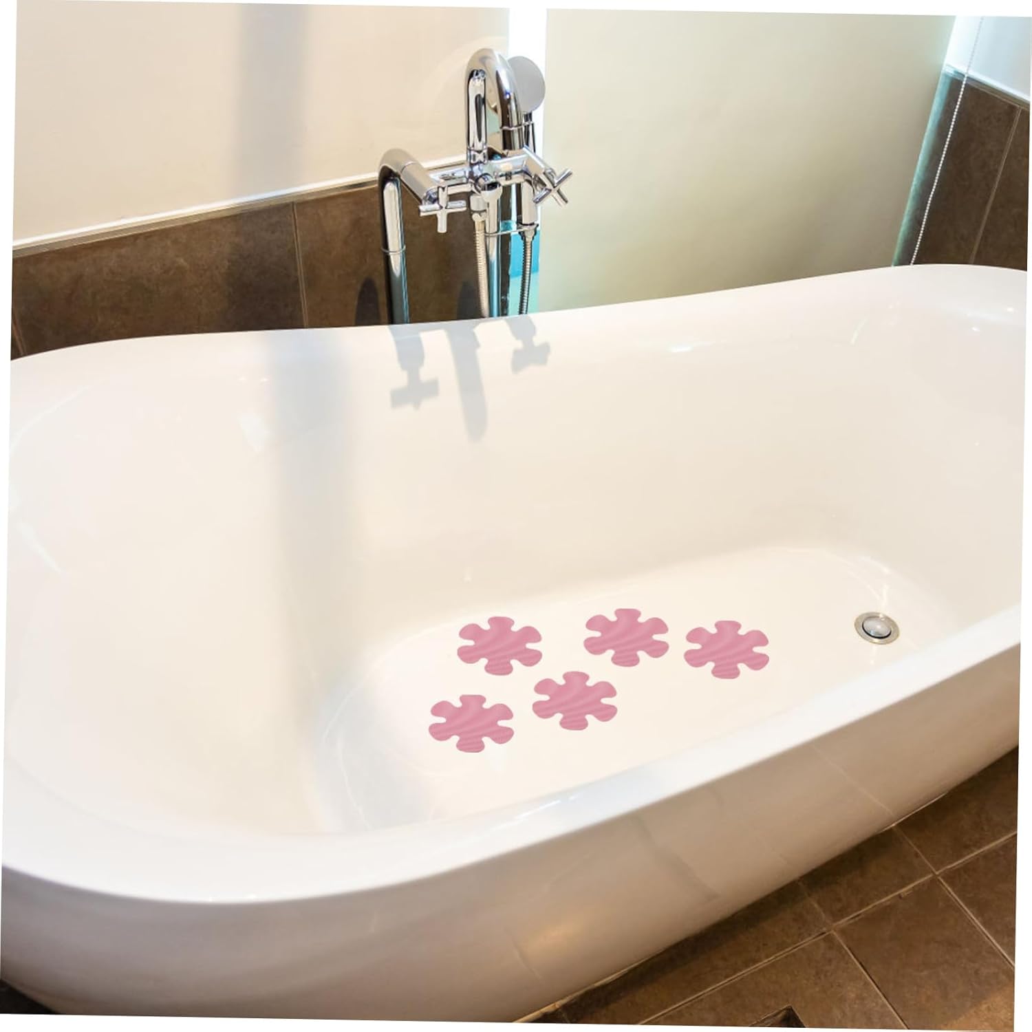 Hemobllo 20Pcs Non-Slip Bathroom Stickers for Safety