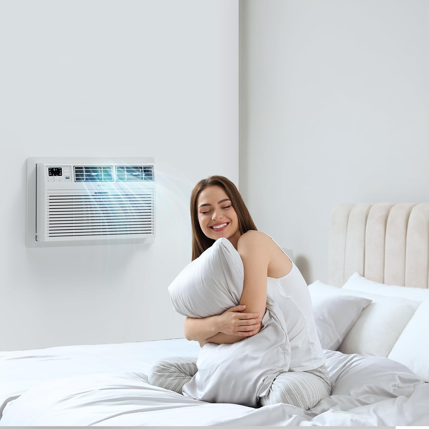 ROVSUN 10000 BTU Wall AC Unit with Remote Control 1