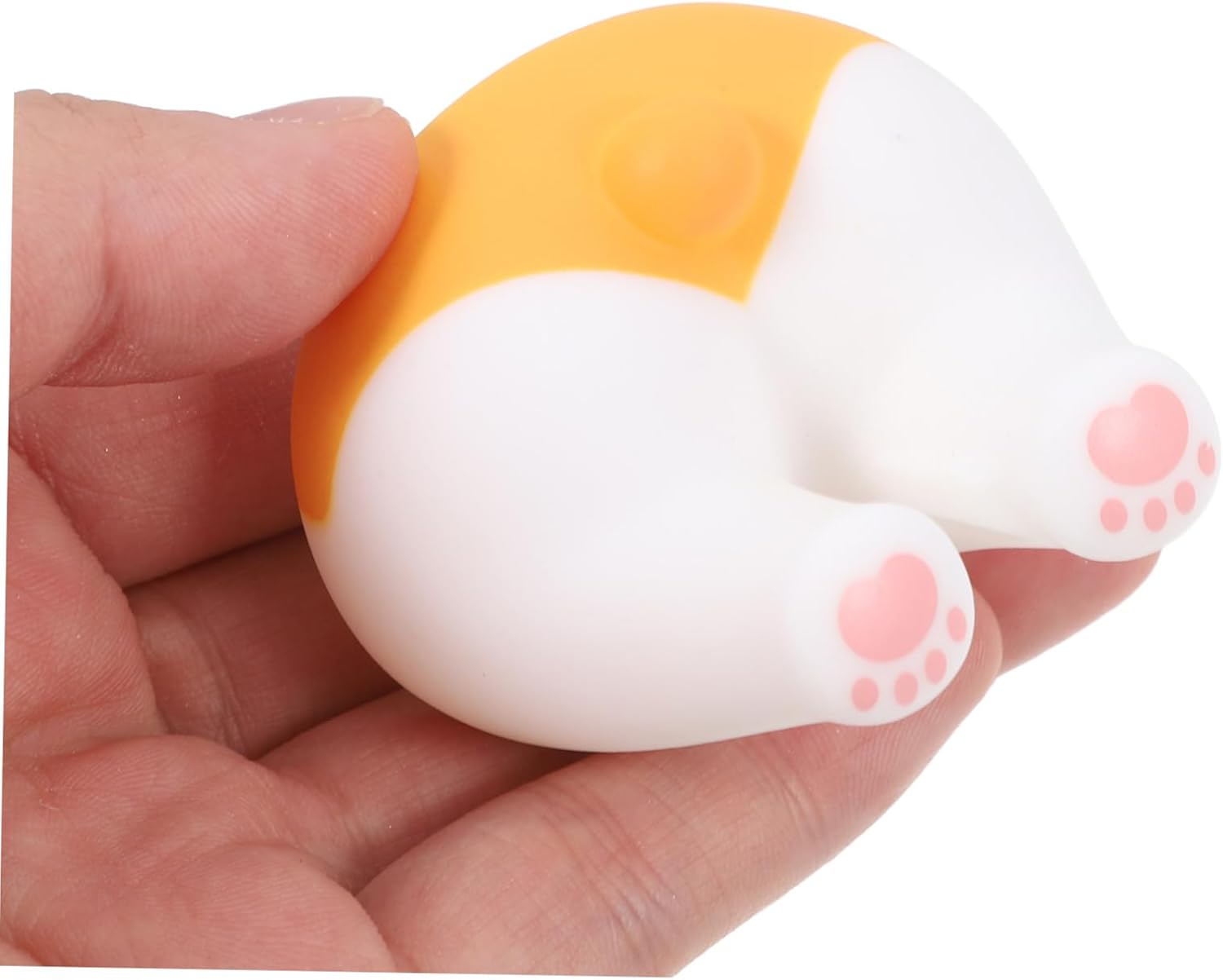 LABRIMP Boy Girl Toothbrush Holder with Corgi Tail Shape
