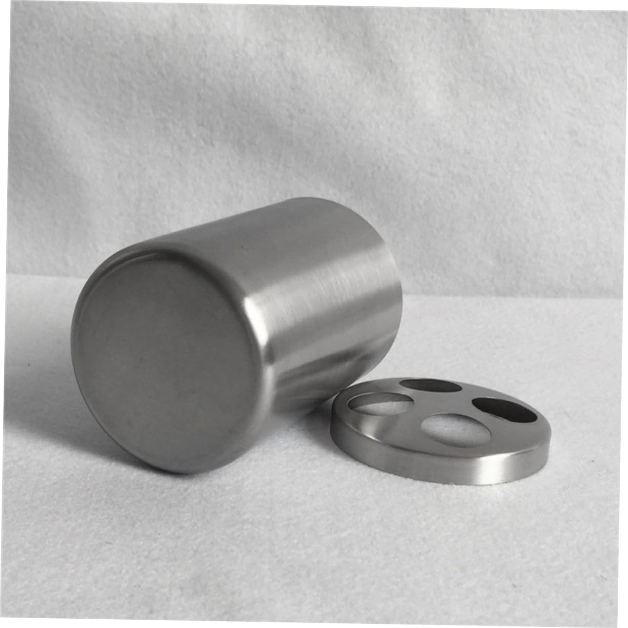 Stainless Steel Toothbrush and Toothpaste Holder 1