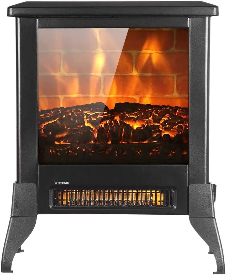 Winado Electric Fireplace 18 with Realistic Flame and CSA Certification