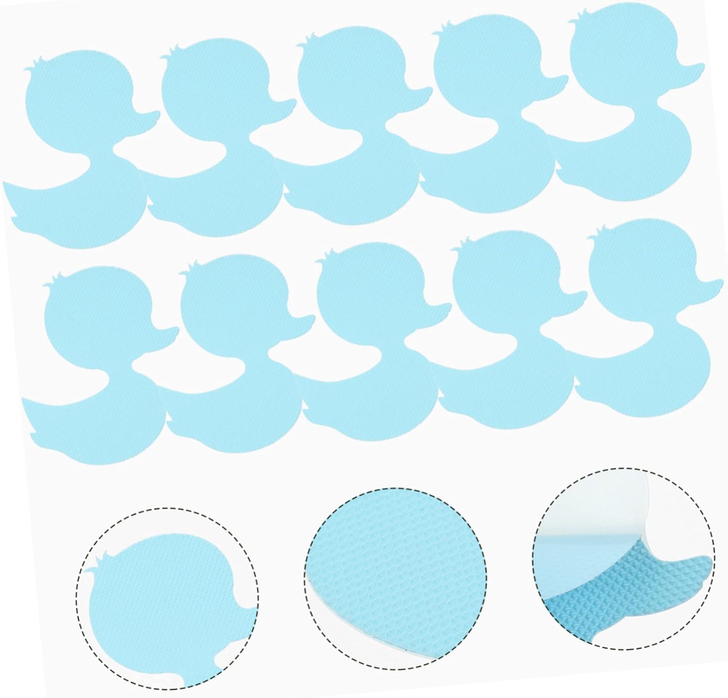 24pcs Duck Bath Tub Stickers Non-Slip Decals for Bathroom Safety