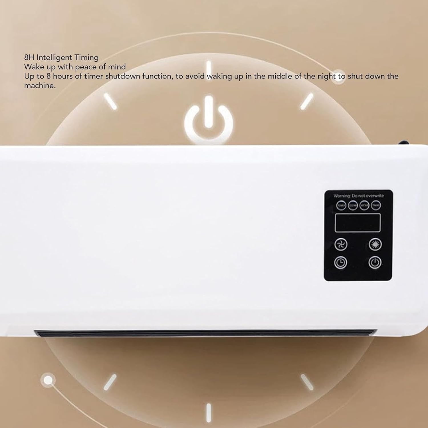 3-in-1 Smart Wall Heater with Remote Control