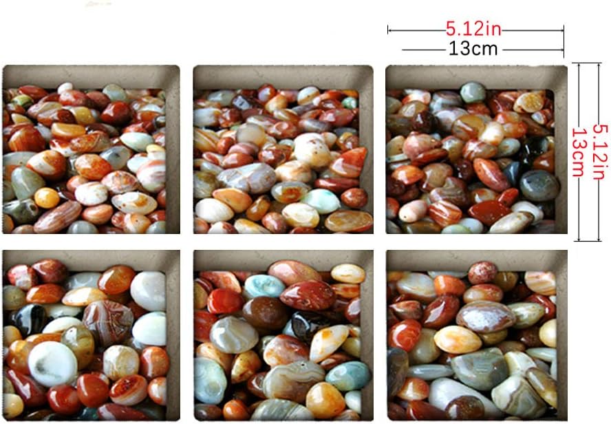 AILEGOU 3D Non-Slip Bathtub Stickers Set