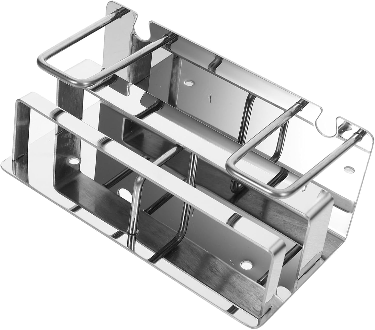 MAGICLULU Wall Mounted Toothbrush Holder Stainless Steel