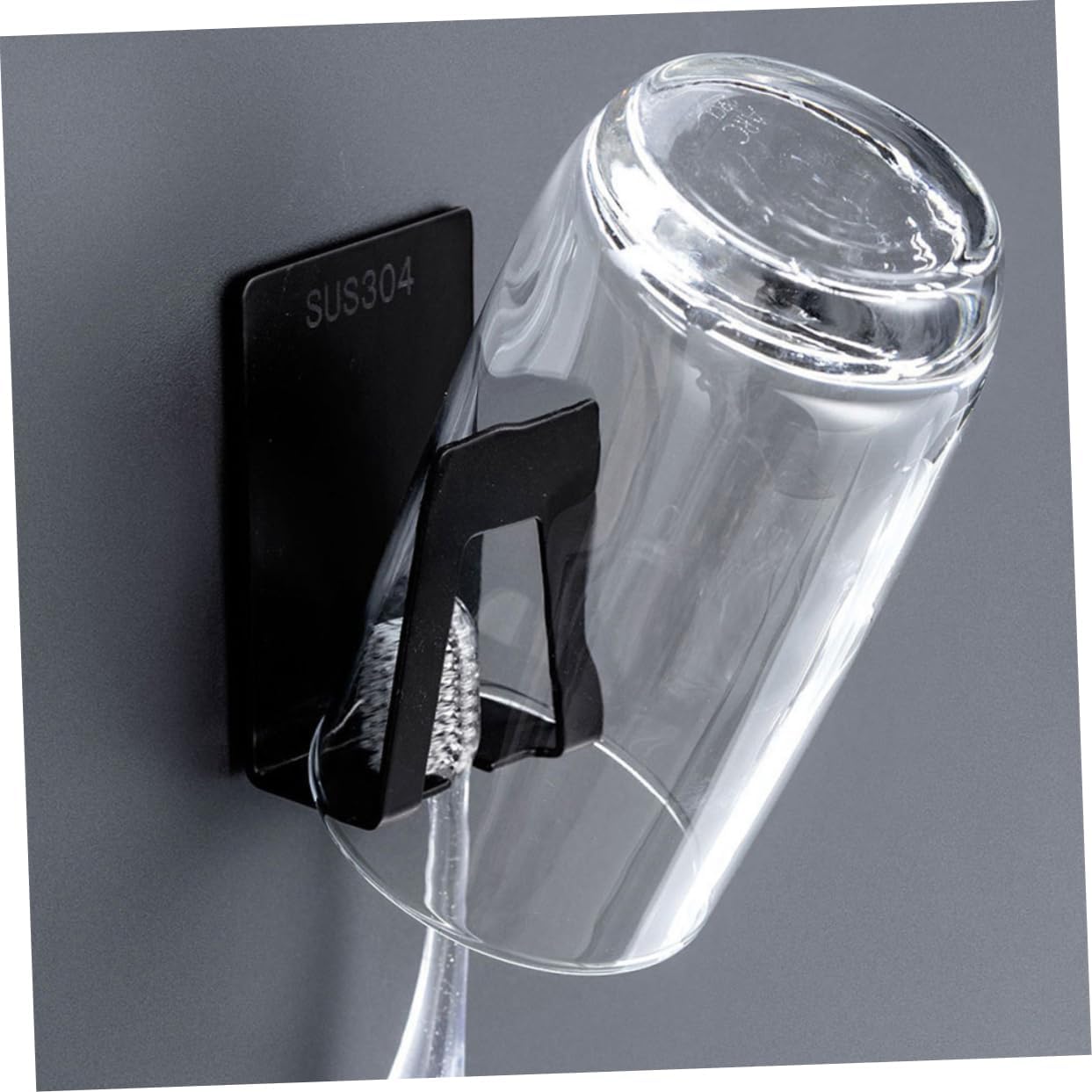 BRIGHTFUFU Wall Hanging Toothbrush Holder