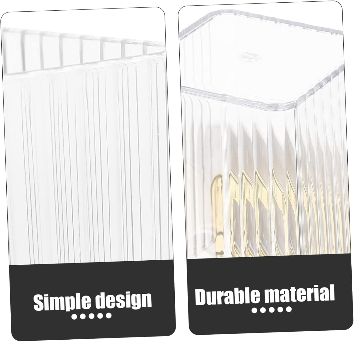 Beatifufu Wall Mount Toothbrush Holder