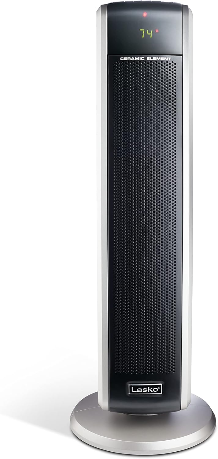 Lasko Oscillating Digital Ceramic Tower Heater for Large Rooms