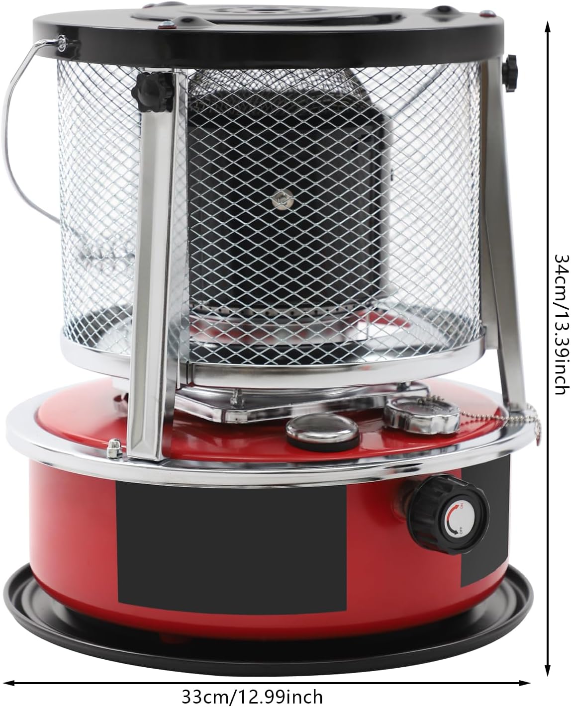 Kerosene Heater Portable Indoor Outdoor 8000 BTU