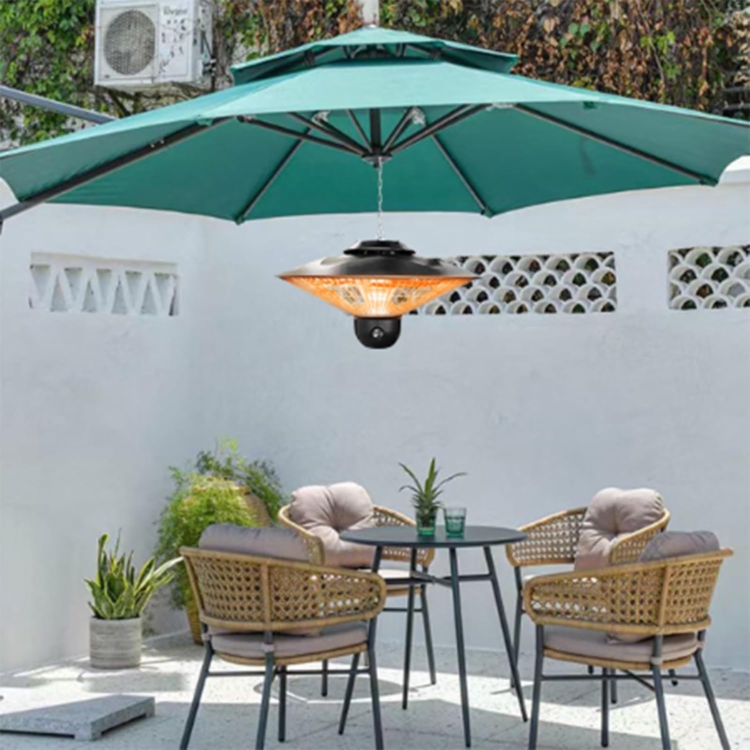 Jidanmian Electric Outdoor Heater with Remote Control