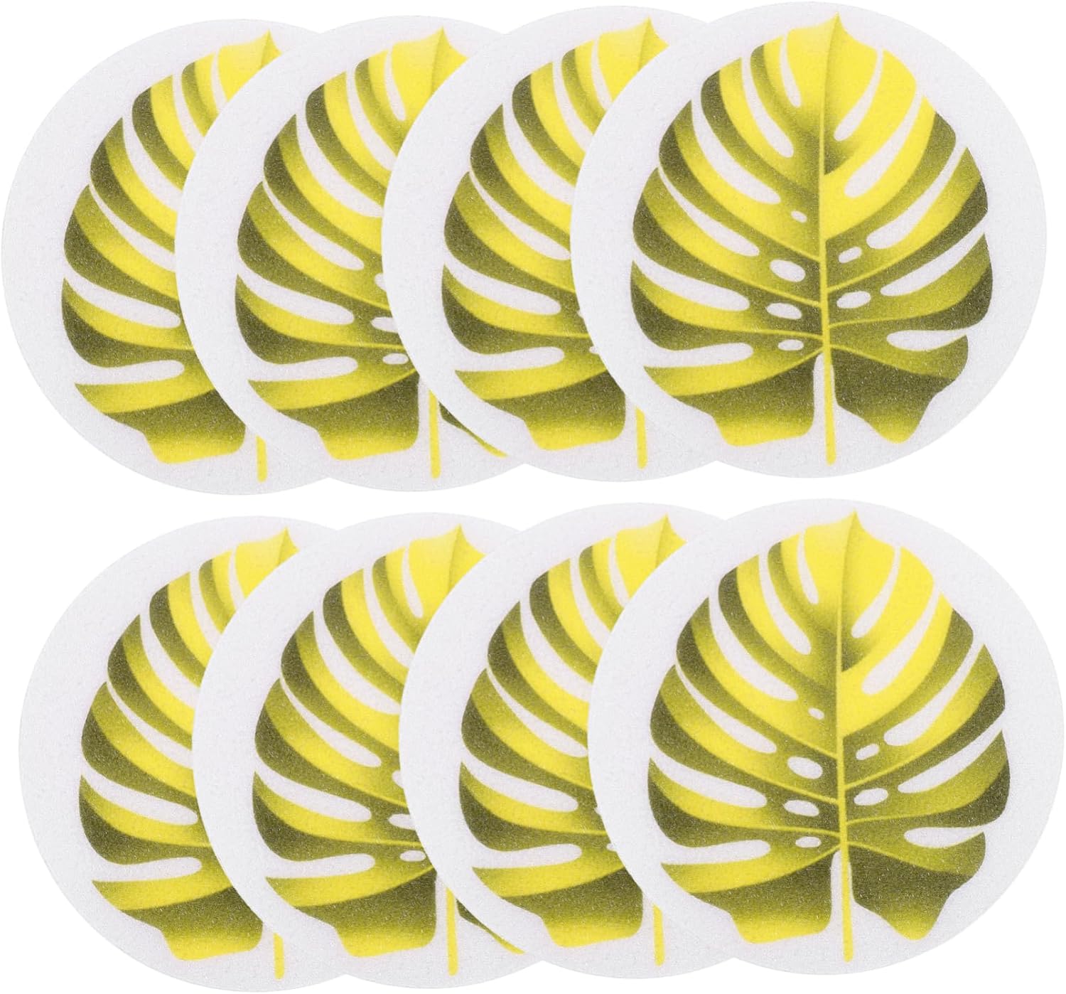 PAMINGONO Leaf Shape Bathtub Stickers Anti-Slip Safety Decor