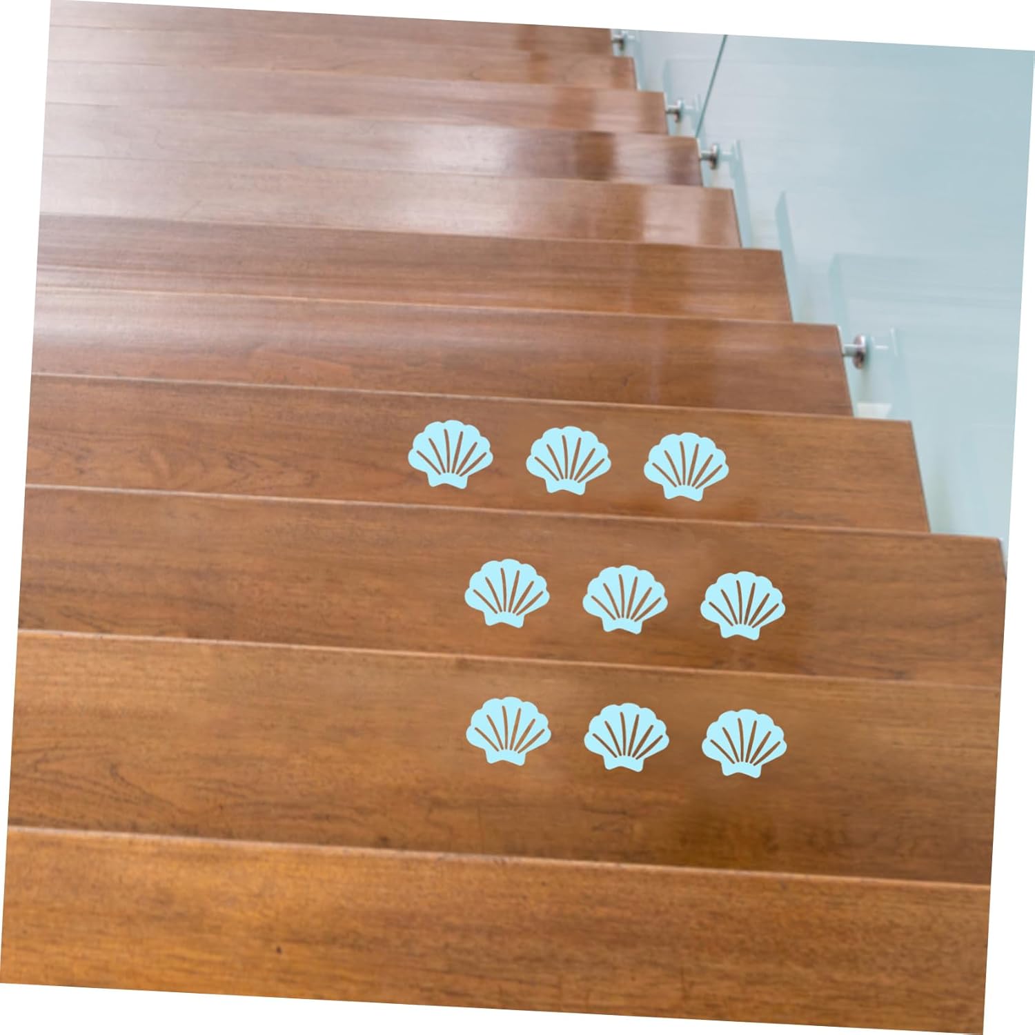 30Pcs Shell Shape Non Slip Bathtub Stickers