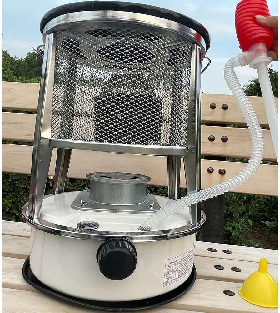 Outdoor Kerosene Stove with 6L Tank and Adjustable Heat