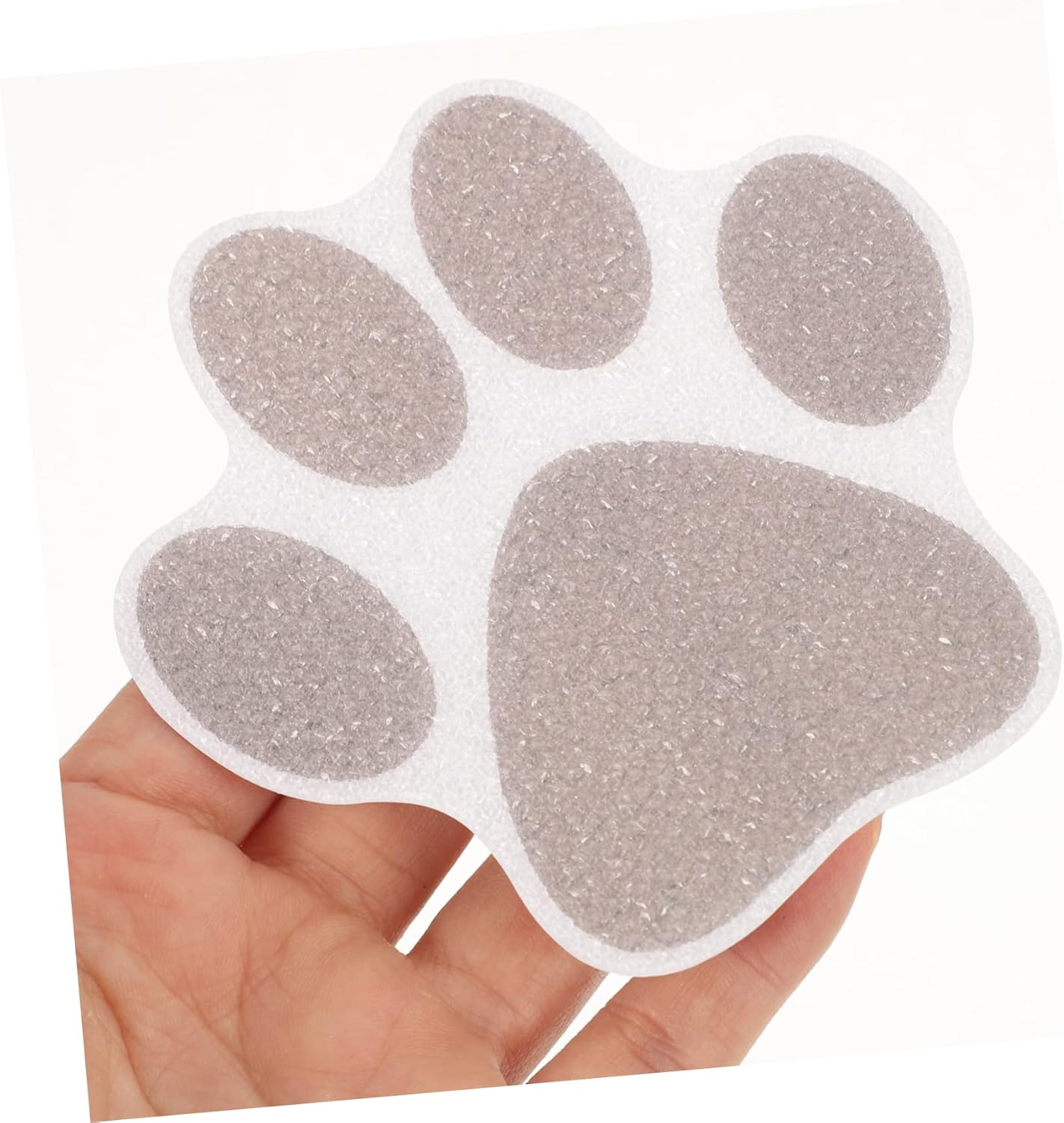 10Pcs Non Slip Paw Print Bath Stickers