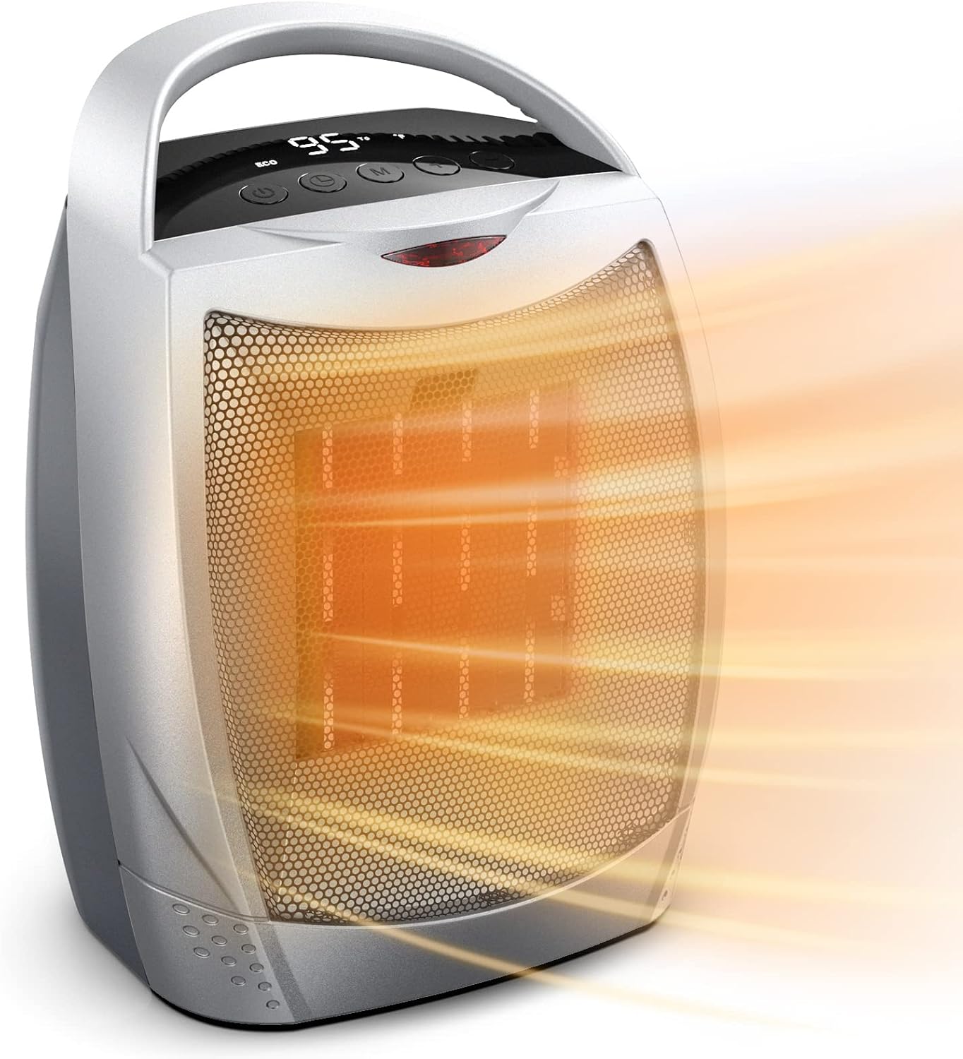 GiveBest 1500W Digital Electric Space Heater with 4 Modes and Safety Features