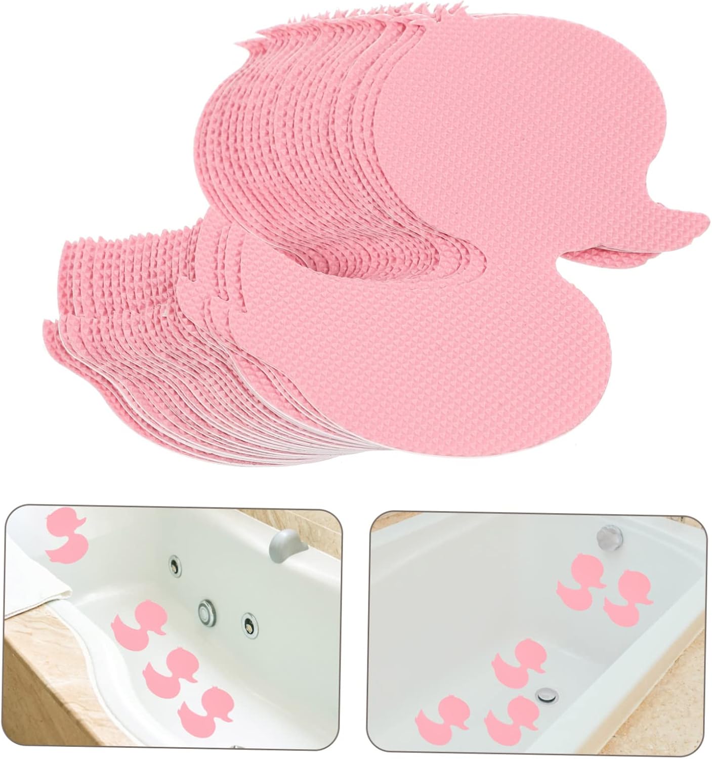 Zerodeko Non-Slip Bathtub Stickers 24pcs Anti-Slip Sticker for Bathroom Safety