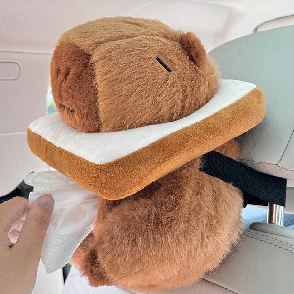 Ohsail Capybara Plush Tissue Box Holder 1