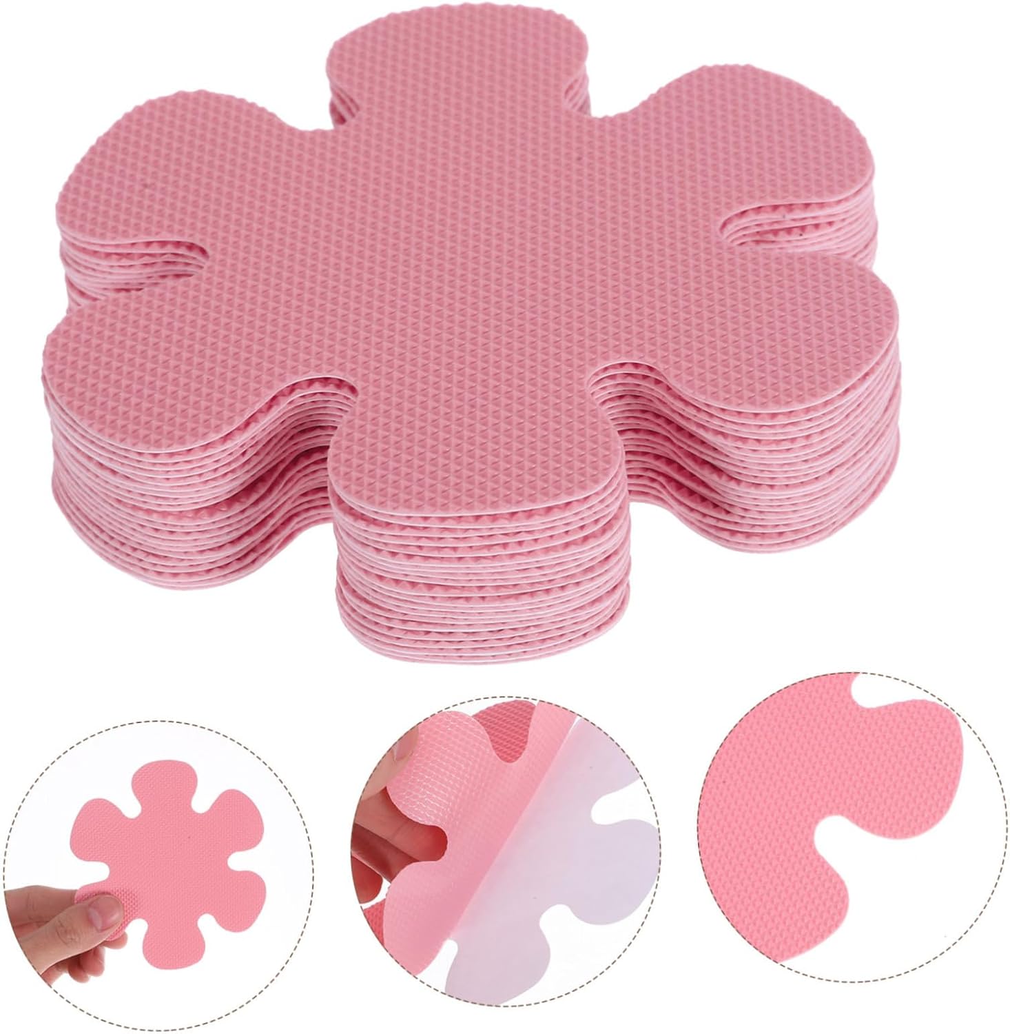 MAGICLULU 20Pcs Non-Slip Flower Bathtub Stickers for Safety