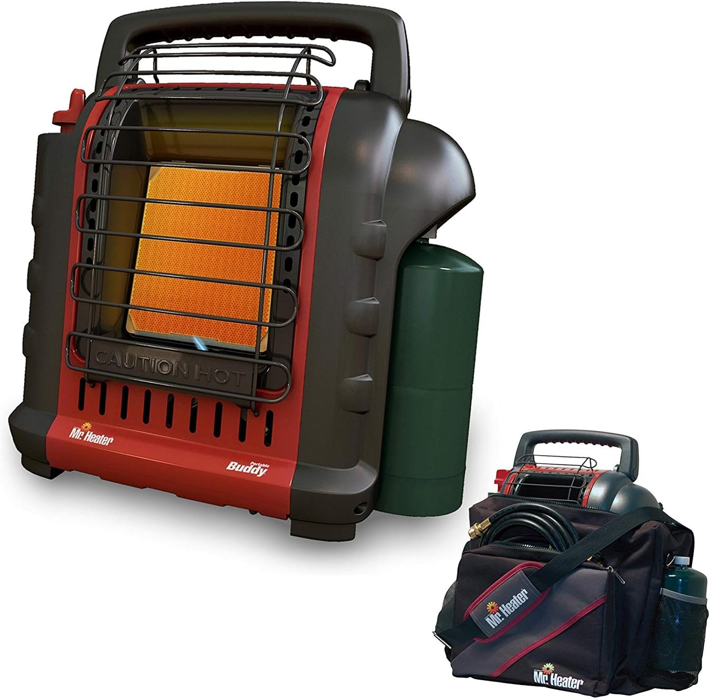Mr Heater F232000 Portable Buddy Heater with Carry Bag Bundle