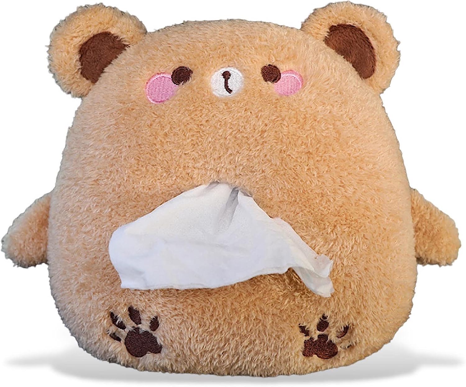 CaserBay Soft Plush Tissue Holder for Car and Home