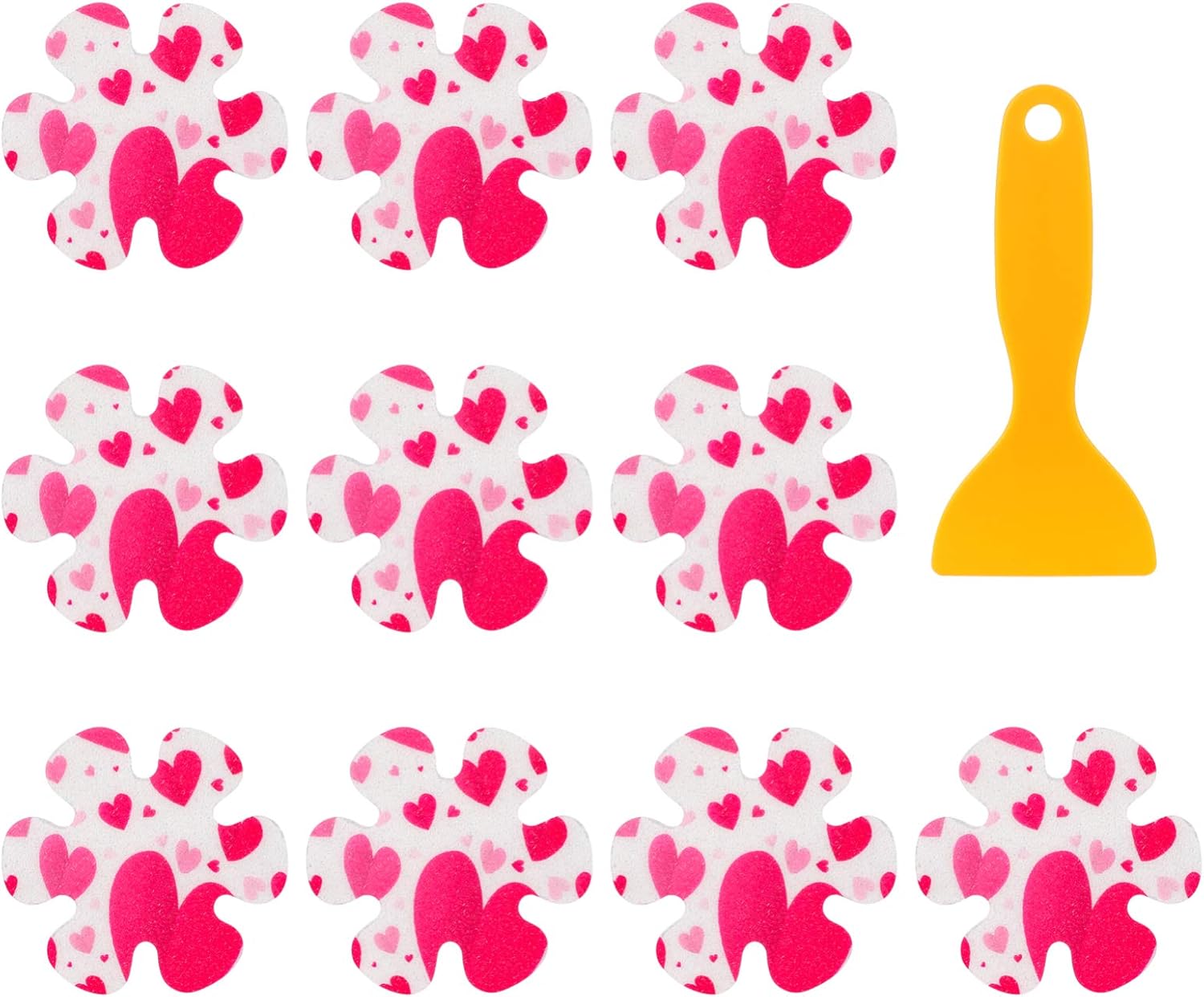 Hemoton 10pcs Non-Slip Bath Stickers for Safety