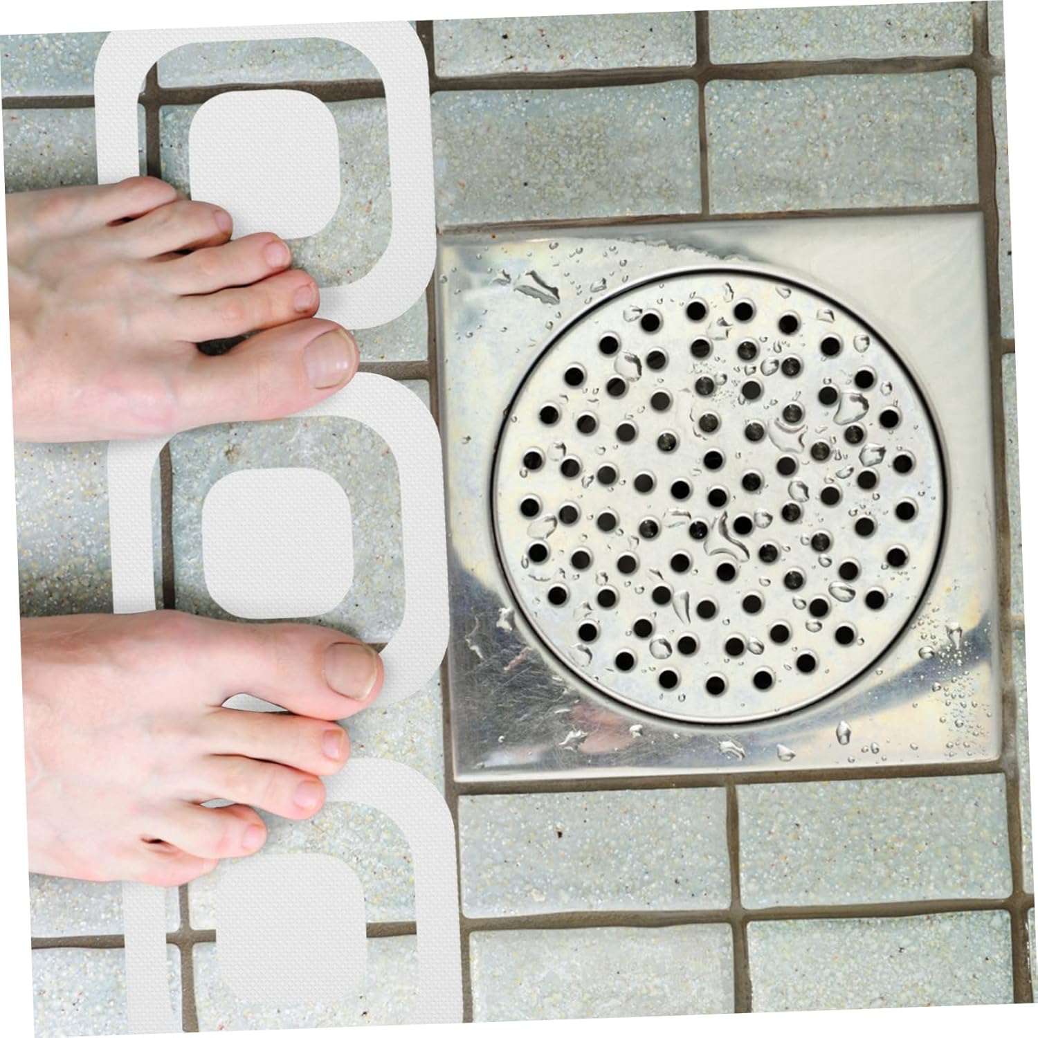 Alipis 72pcs Non-Slip Bathtub Stickers for Kids and Adults