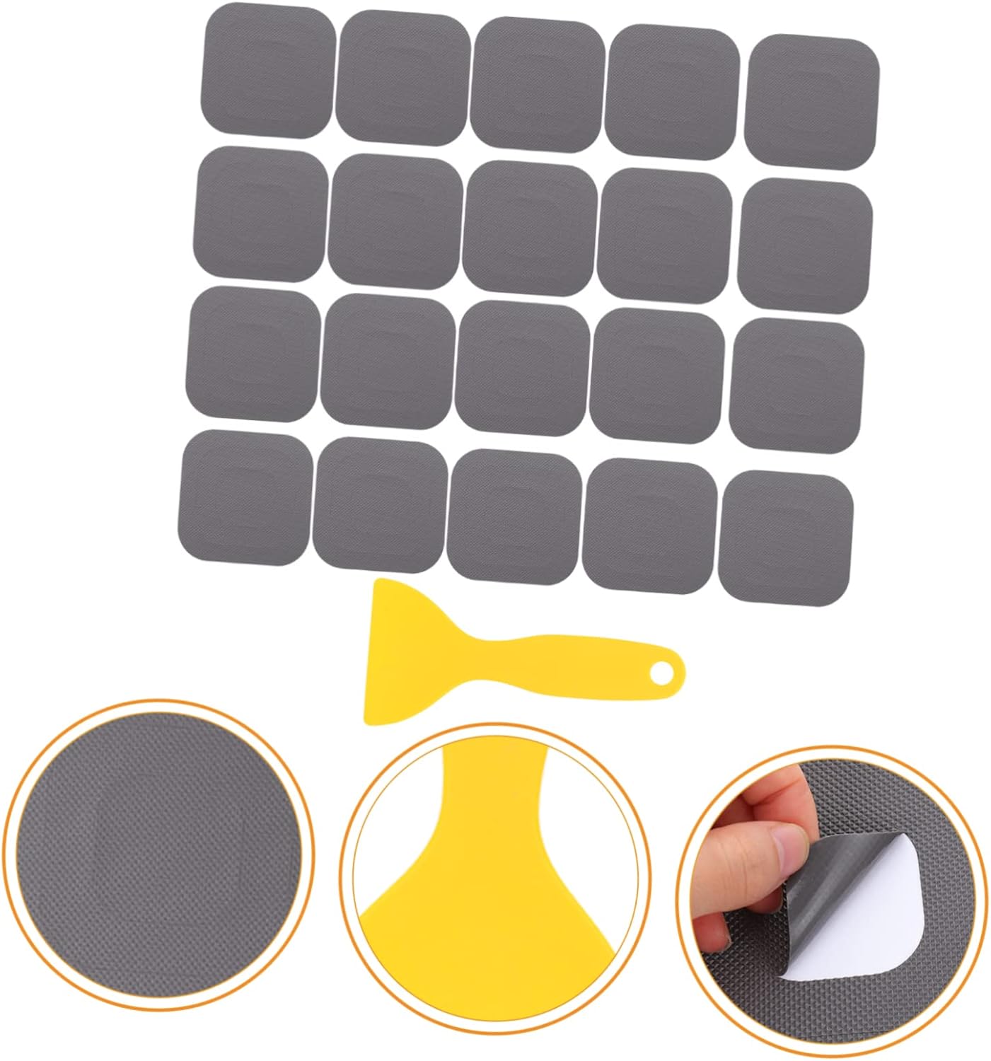 Alipis 20pcs Non-Slip Bathroom Stickers 1