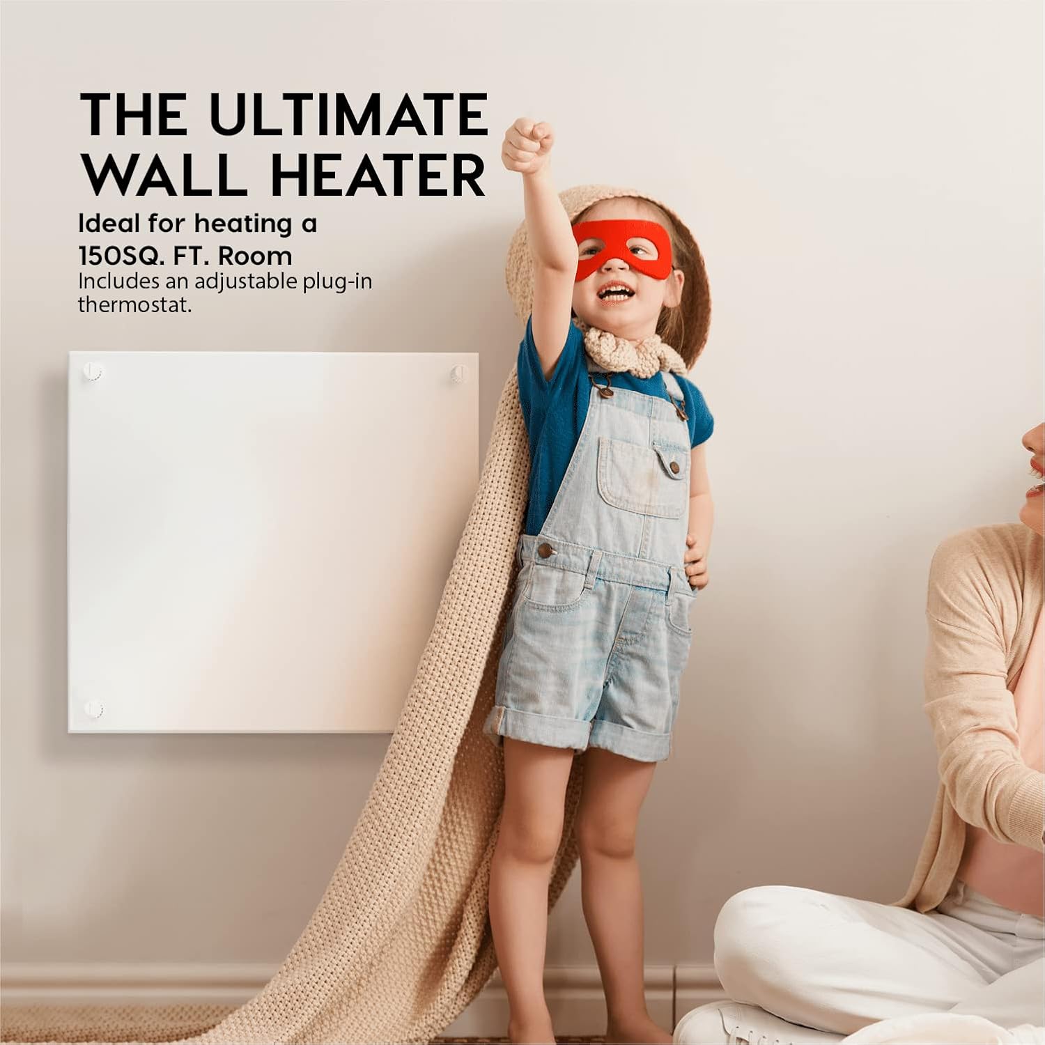EconoHome Wall Mount Space Heater Panel 400W