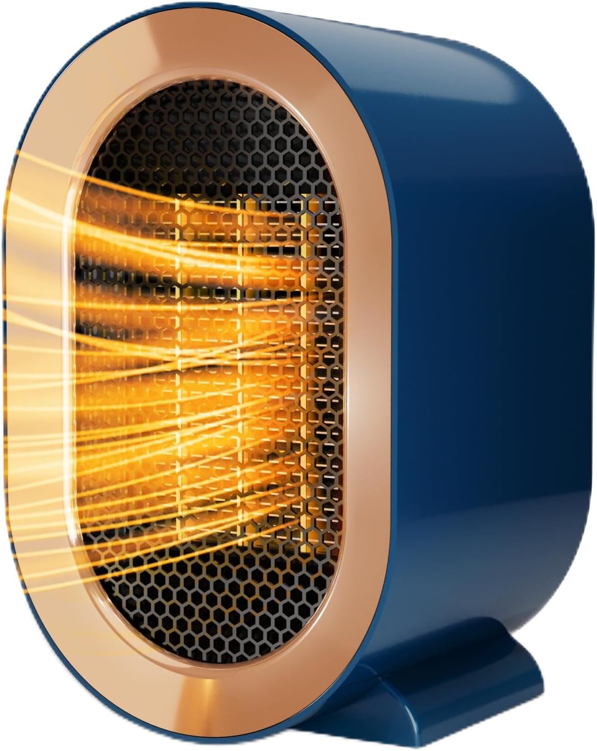 QQT Electric Space Heater - 1200W Portable Two-Speed with Safety Features