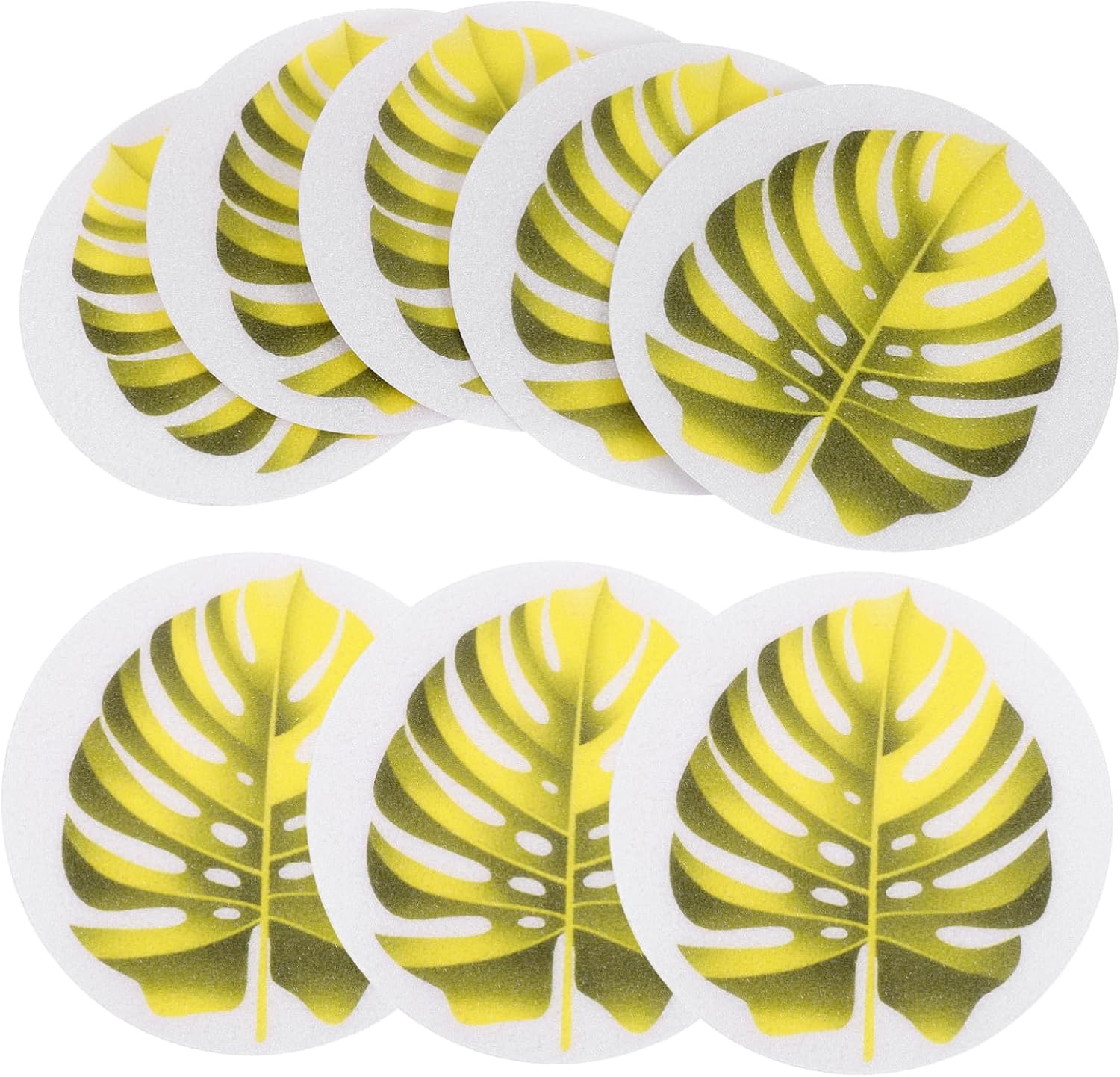 ABOOFAN Leaf Shape Non-Slip Bath Decals