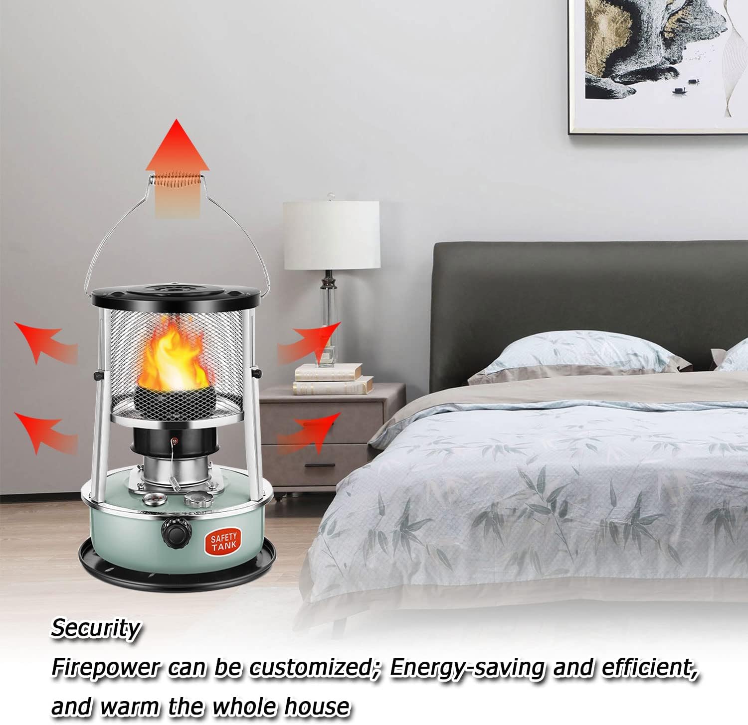 Portable Kerosene Heater for Indoor and Outdoor Use