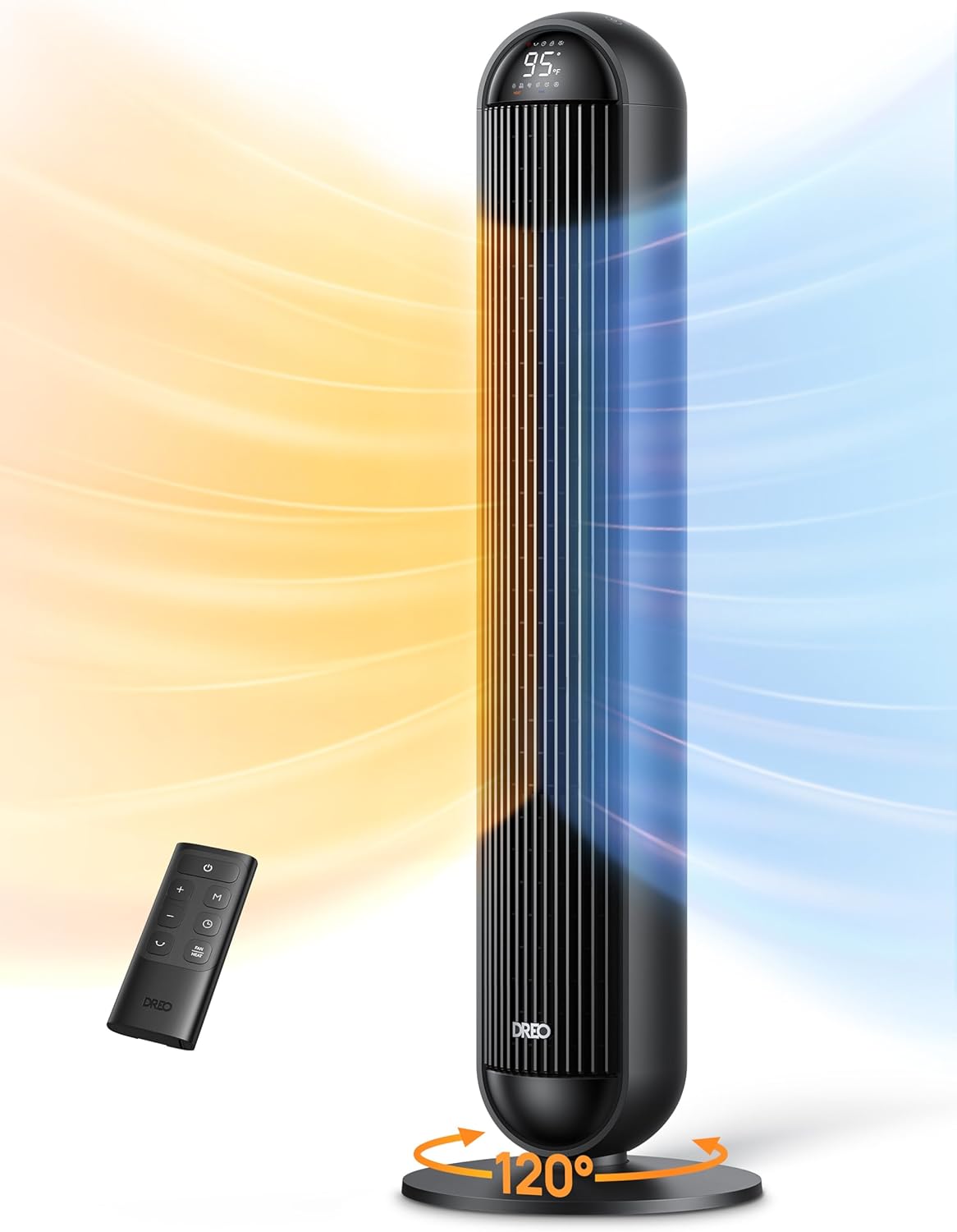Dreo 42 Heater Fan with Remote and Thermostat