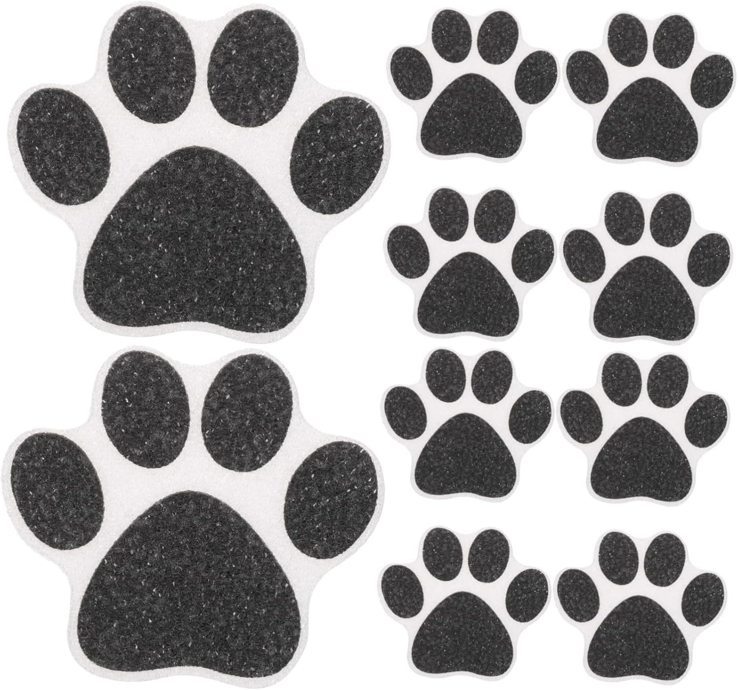 Non-Slip Dog Stickers 10pcs Bathroom Safety Decals