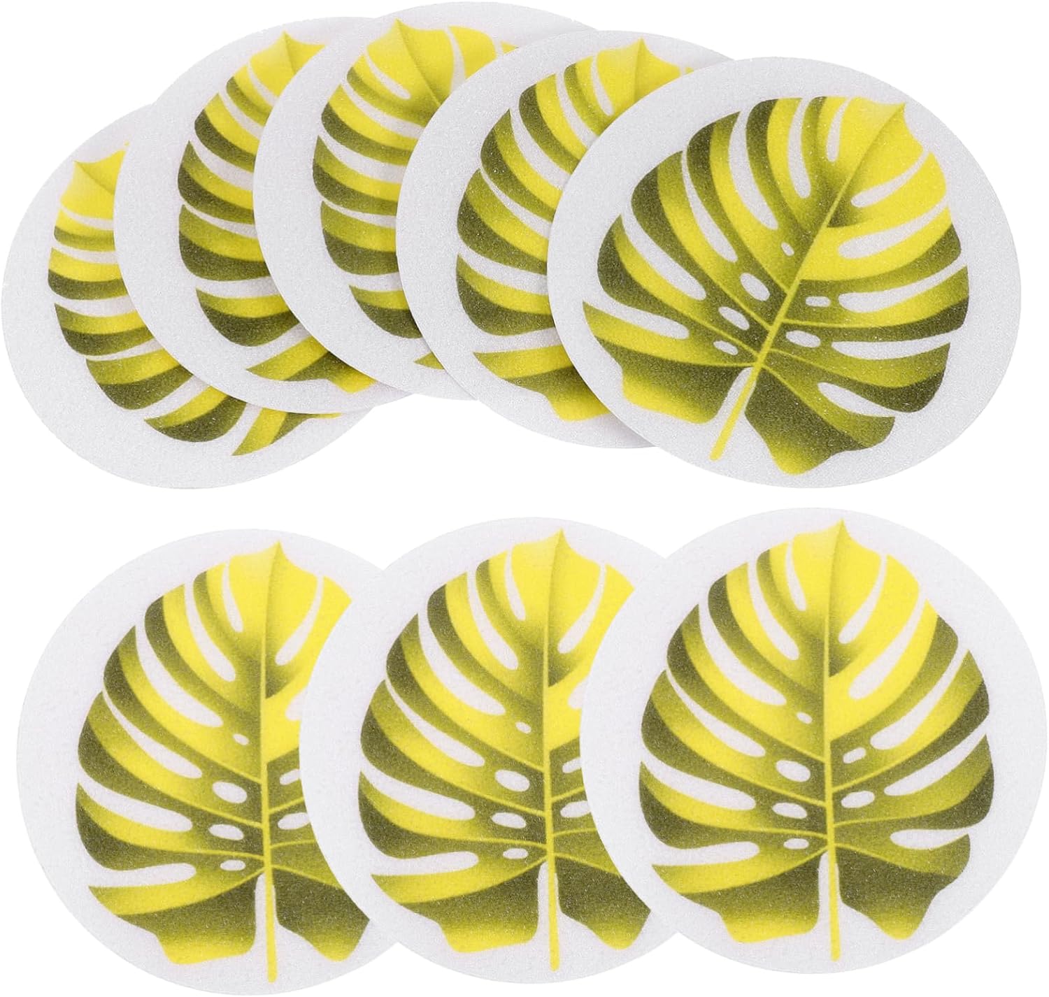 KONTONTY Leaf Shape Non-Slip Tub Decals