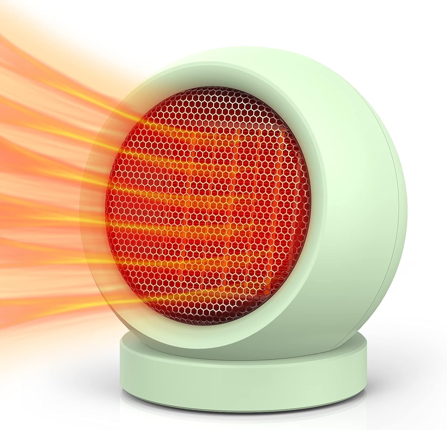 Coolfor PTC Ceramic Space Heater - High Output for Home Bedroom Office