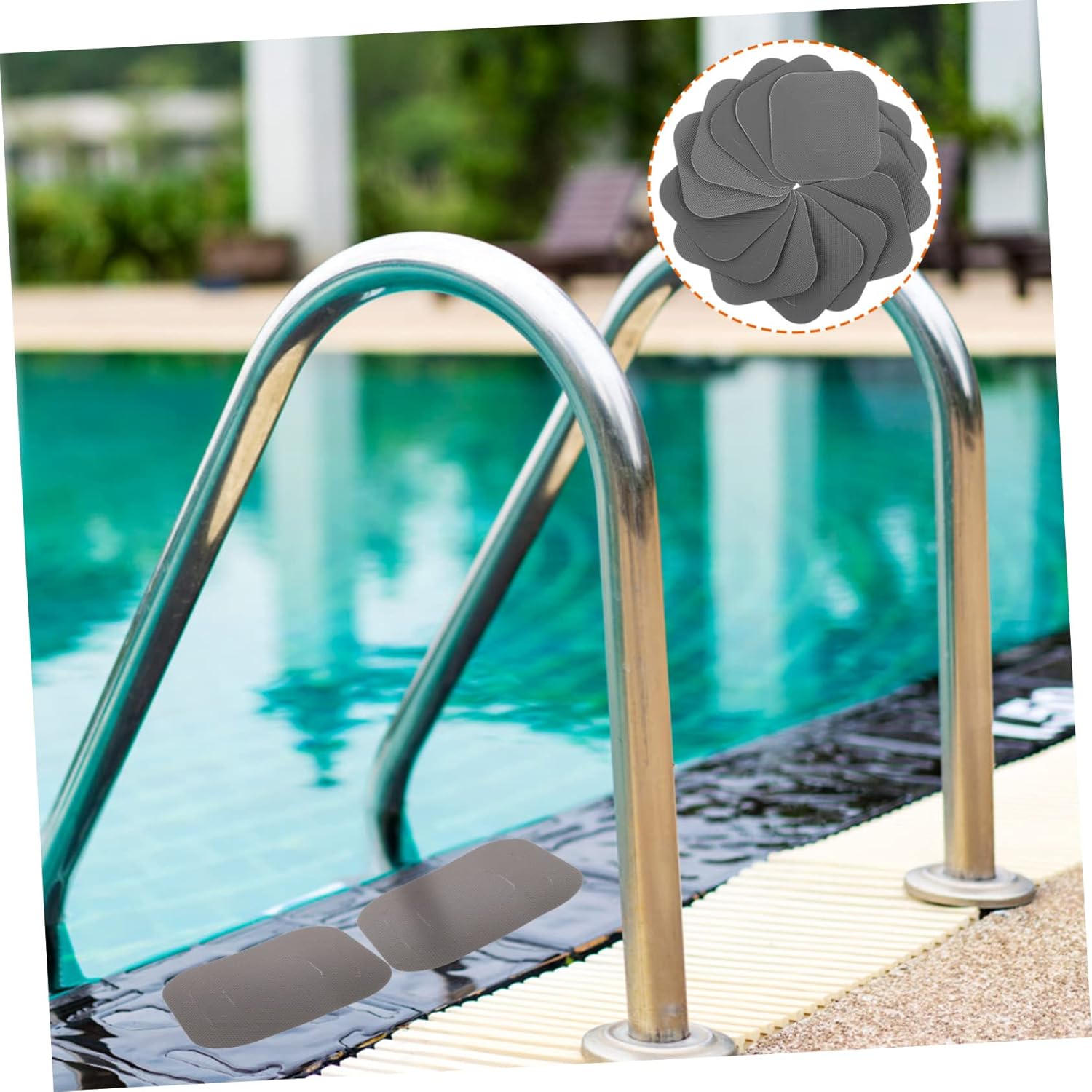 Alipis Non-Slip Bathtub Stickers 20 Sheets Peva Material 1