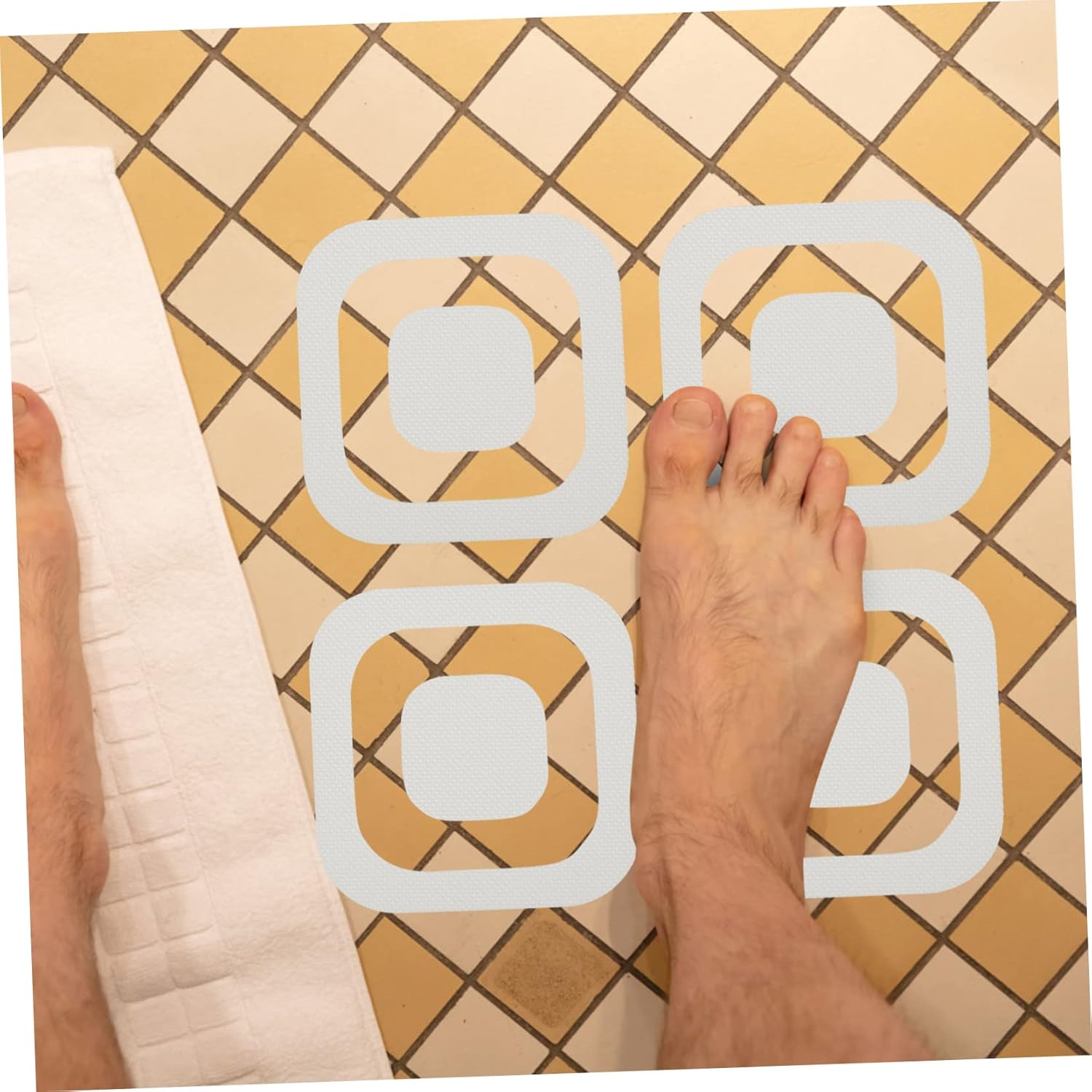 Alipis 72pcs Non-Slip Bathtub Stickers for Kids and Adults