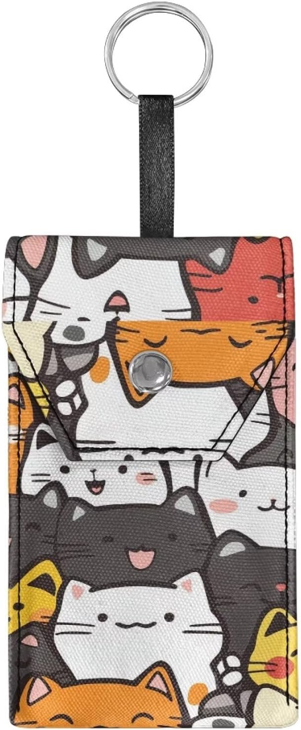 Uorisanigo Cartoon Cat Tissue Holder for Girls