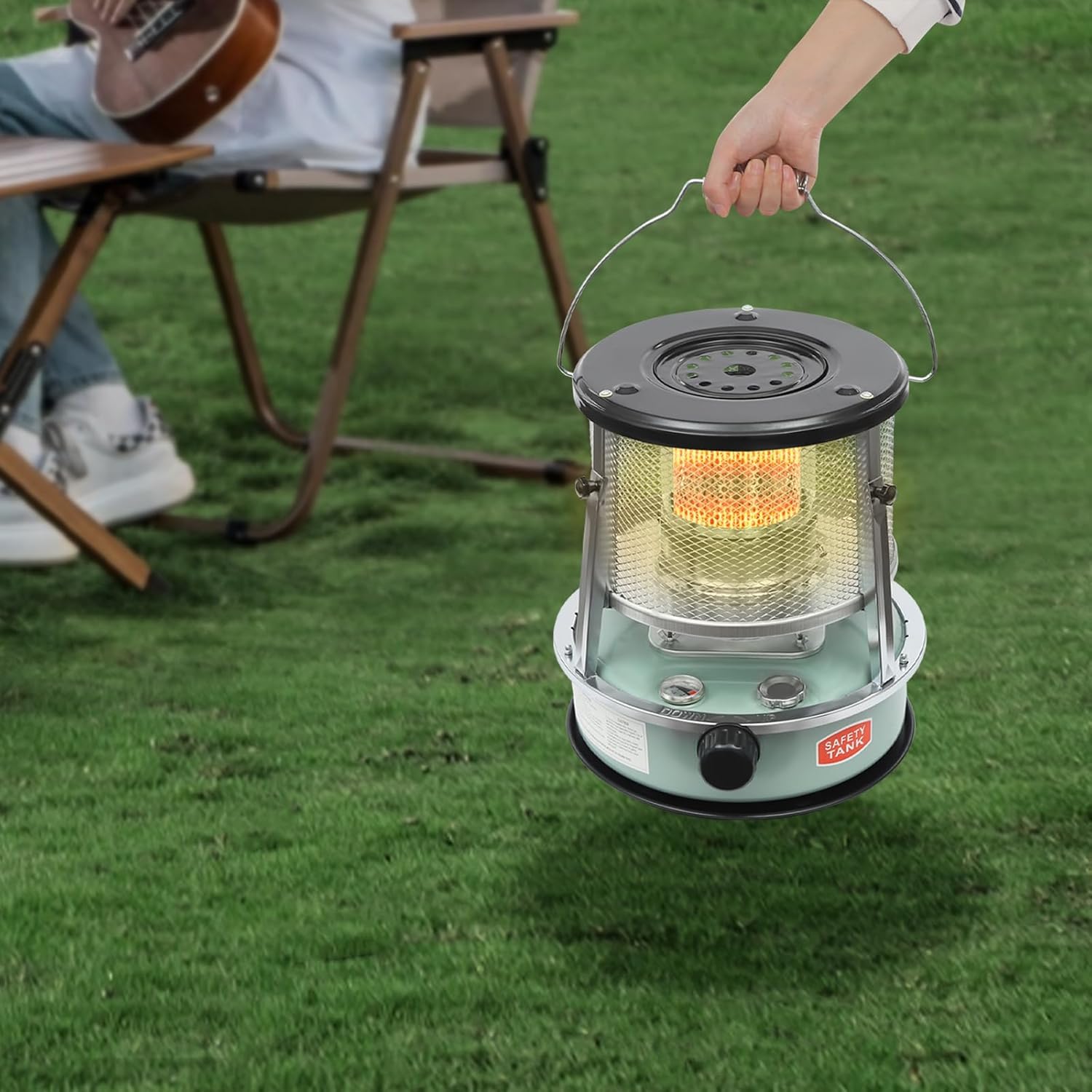 2600W Kerosene Heater with Handle for Camping and Indoor Use