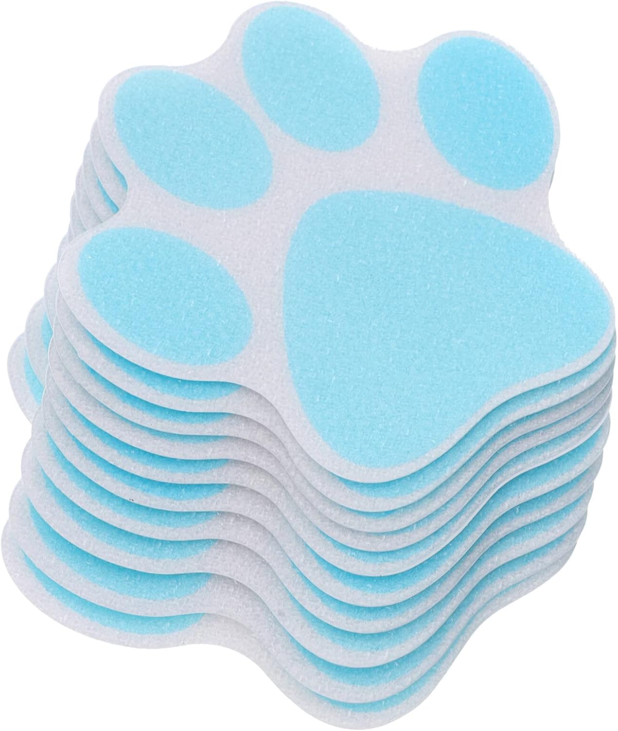 Hemoton Paw Bath Sticker 10pcs Non-Slip Decals