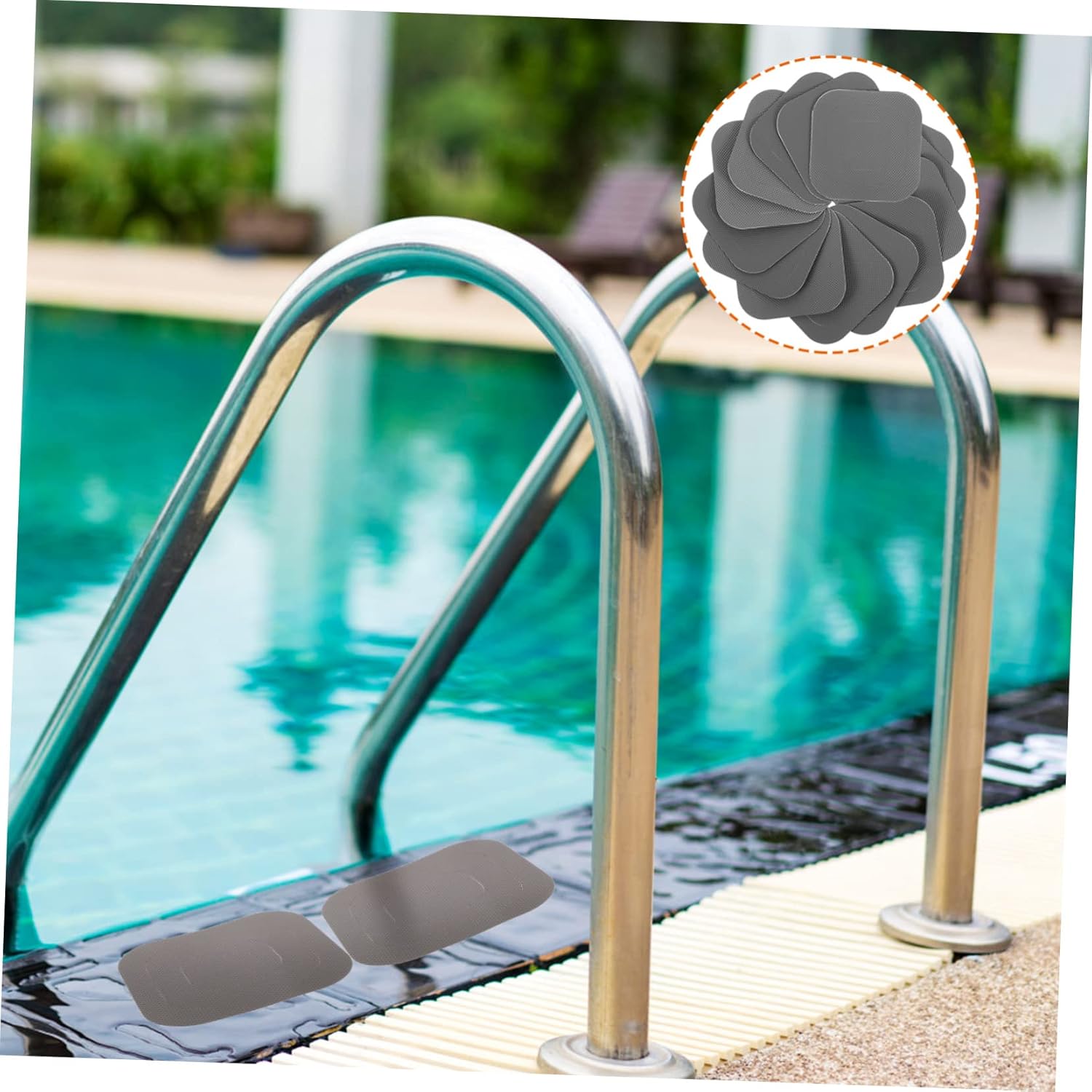 Holibanna 20 Sheet Non-Slip Bathroom Stickers