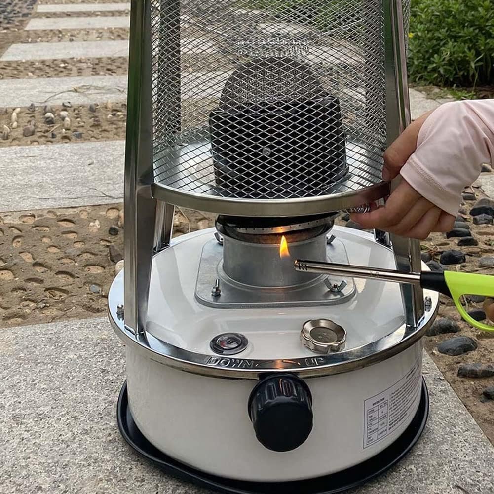 Outdoor Kerosene Stove with 6L Tank and Adjustable Heat