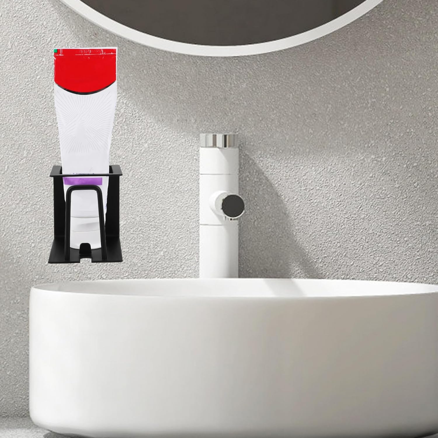 TOPPERFUN Stainless Steel Toothbrush Holder for Bathroom