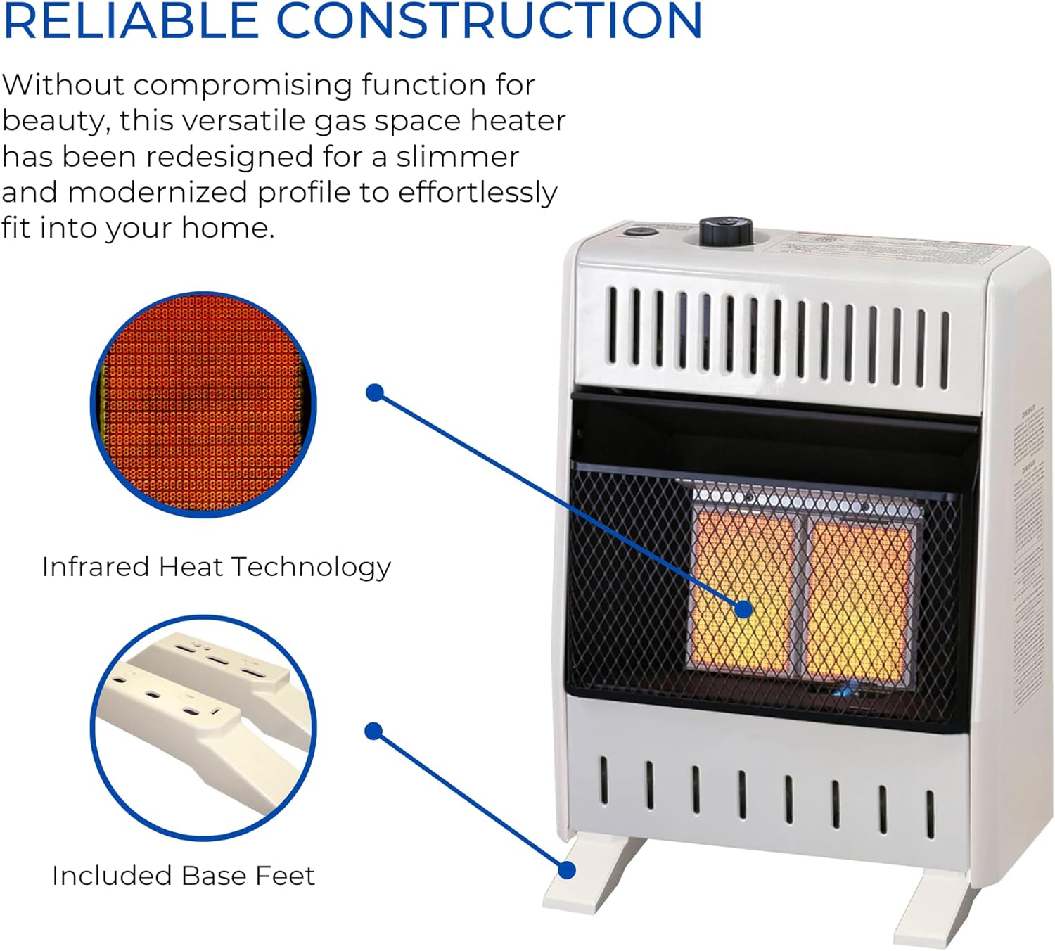 ProCom ML100TPA-B Ventless Propane Infrared Heater