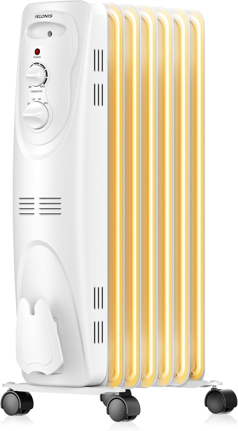 PELONIS Oil Filled Radiator 1500W Portable Full Room Heater