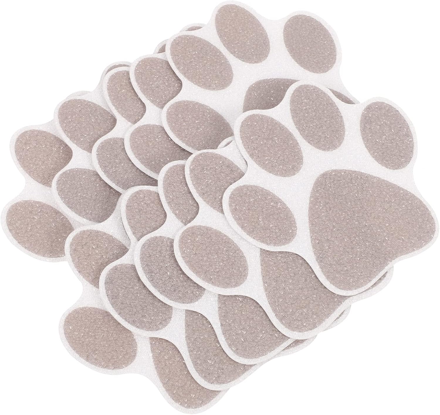 Hemoton Bathtub Dog Paw Stickers 10pcs Non Slip Decals