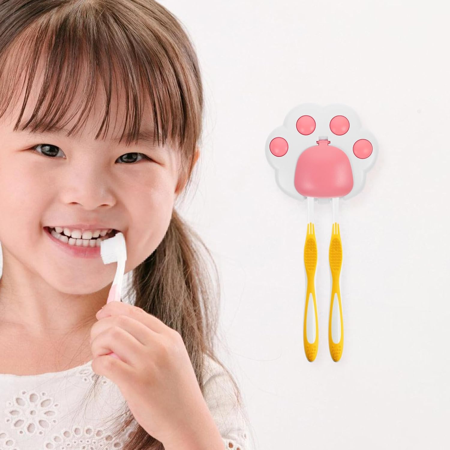Luxshiny Wall-Mounted Electric Toothbrush Holder