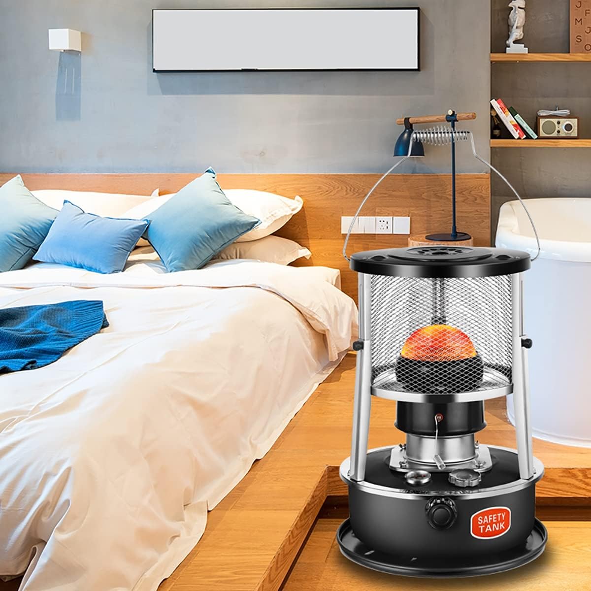 Adjustable Kerosene Stove with Storage Bag and Accessories
